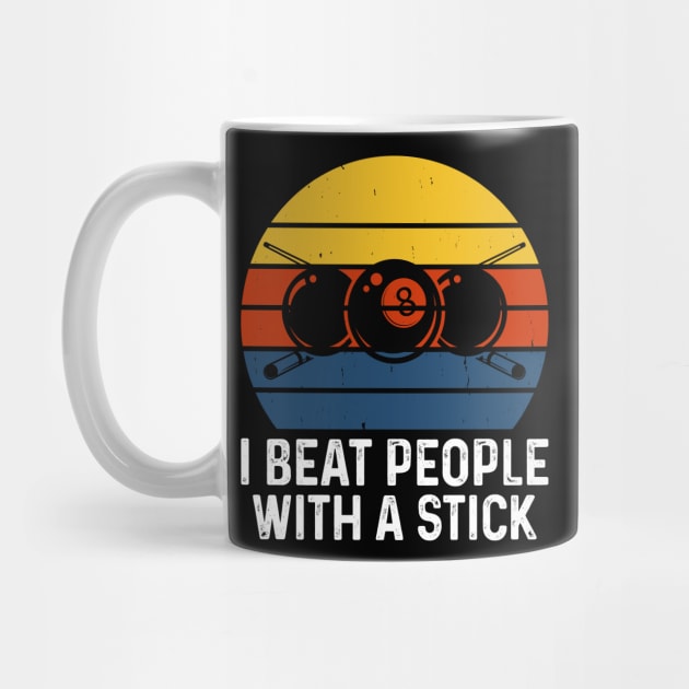 I Beat People With A Stick T shirt For Women T-Shirt by QueenTees